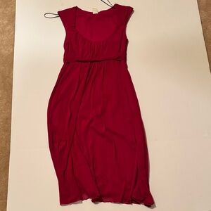 Macy’s Sangria Red Sleeveless Dress